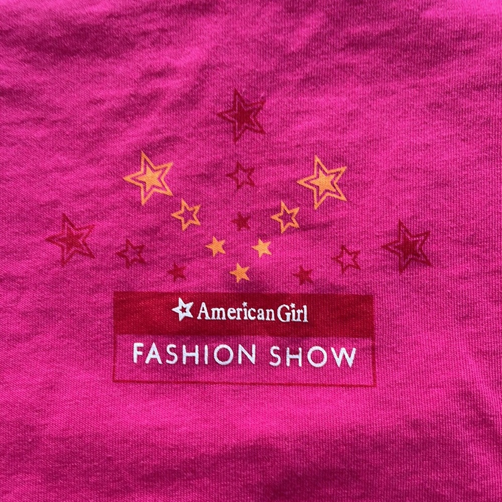 Rare AG American Girl Fashion Show Flutter Sleeve Tee Top Girl Sized 7